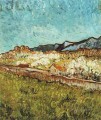 Al pie de las montañas Vincent van Gogh